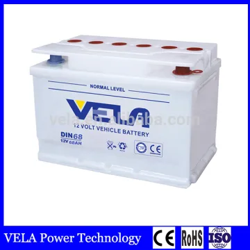 Lowest Price DIN68 Dry Charged Lead Acid Car Battery For Car Starting