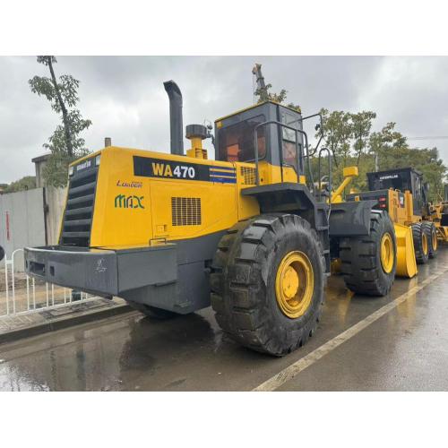 Digunakan Kondisi Baik Komatsu Wheel Loader WA470 WA470-3