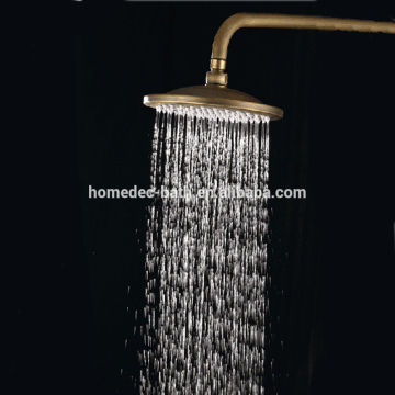 8'' Rain Shower Faucets Antique Brass Tub Shower Head