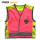 Childrens pink reflective safety vest hotsale