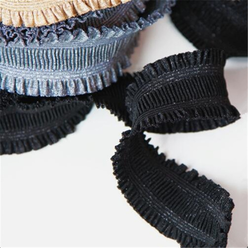 ruffled lace elastic band using for garment