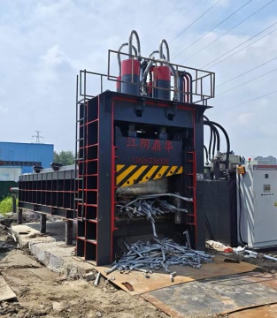 scrap guillotine shear machine for steel mill