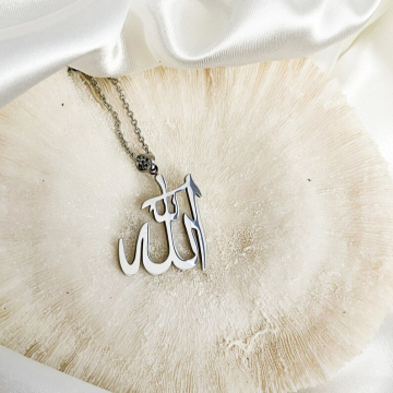 18K Gold PVD Plated Islamic Tears of Allah Necklace: A Symbolic Piece of Arabic Name Islamic Jewelry