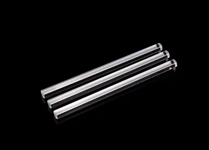 Wholesale High-Temperature Transparent Quartz Crystal Optical Glass Rods