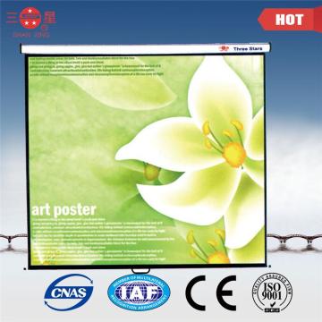 2016 new outdoor fireproof projector screen