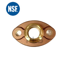 NSF low lead brass male meter flange of AWWA