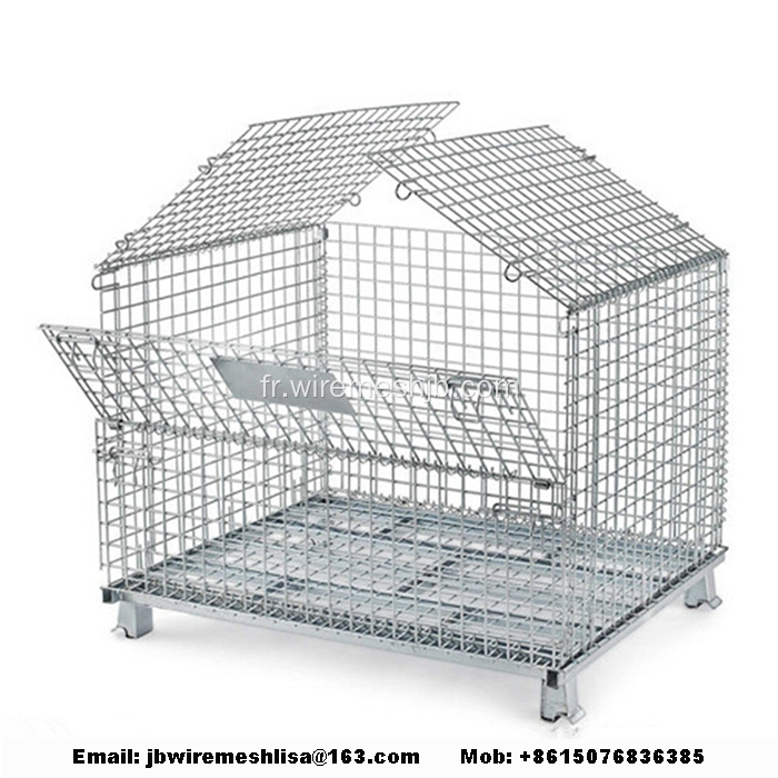 Cage de stockage pliable robuste