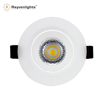Australian Standard 3.5 Inch 92mm Cut Out 12W Epistar COB LED Downlight Kit with Dimmable Feature and AU Plug