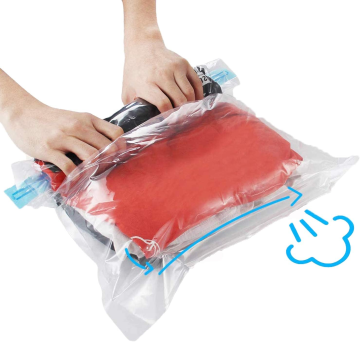 PA PE Plastic Handle Foldable Luggage Bags - Save 60% More Space During Travel