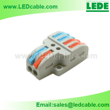 Mini Quick Wire Connector Universal Wiring Cable Connector Push-in Conductor