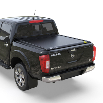 Smooth Retractable Aluminum Roller Lid Pickup Truck Bed Tonneau Cover for 2015-2020 Nissan Navara(NP300) Double Cab