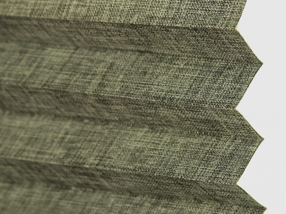 Popular Breathable Blackout Pleated Blinds Polyester Fabric