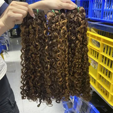Super Double Drawn Vietnamese Pixie Curl Hair Bundles