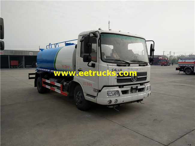 8 CBM 130HP Dongfeng Water Tank Lorry