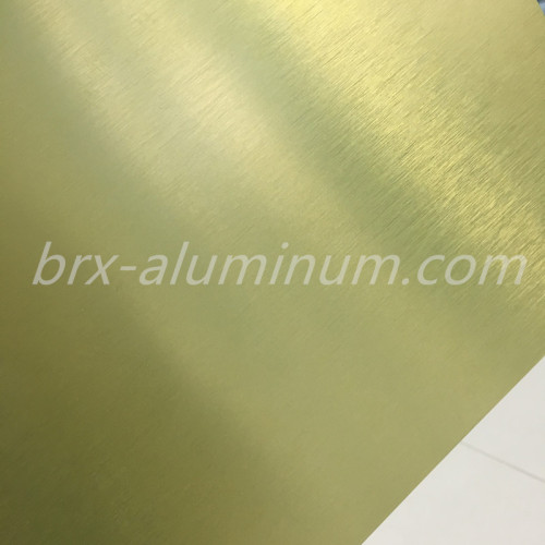 Plated Aluminum Anodized Brushed Aluminum