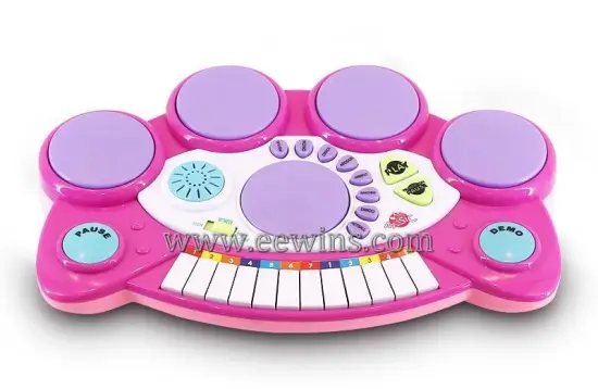 Multifunction electronic musical toys keyboard