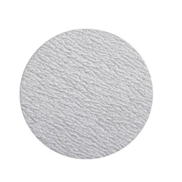 6 Zoll 150 mm weiß beschichtete verschmolzene Aluminiumoxid -Schleifpapierscheibe für Holz, Stein und Metallpolieren