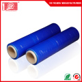 Op blauwe kleur afgestemde palletstretchfolie-wrap