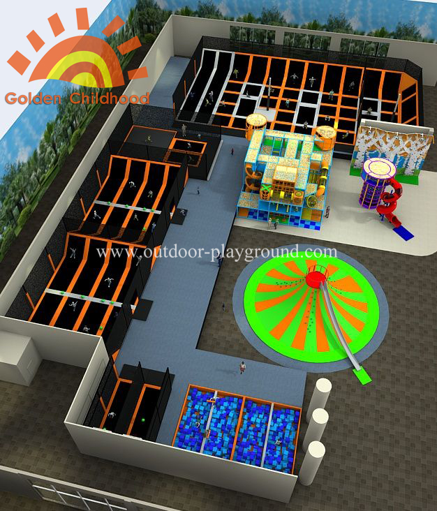 Custom Comprehensive Trampoline Park