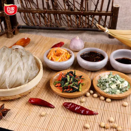 Sichuan Special Spicy Flavor Dry Mixing Cold Wide Noodle