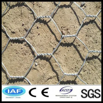 gabion wire mesh green guard rail netting
