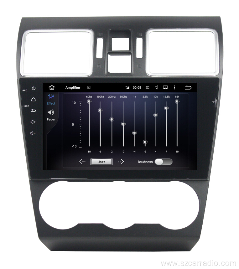 Android Car DVD Player For Subaru WRX 2016-2017