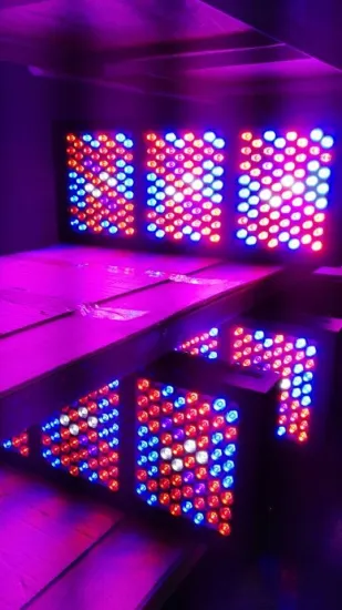 320W LED Grow Light Hydroponic Plant Flower Full Spectrum Panel Lamp