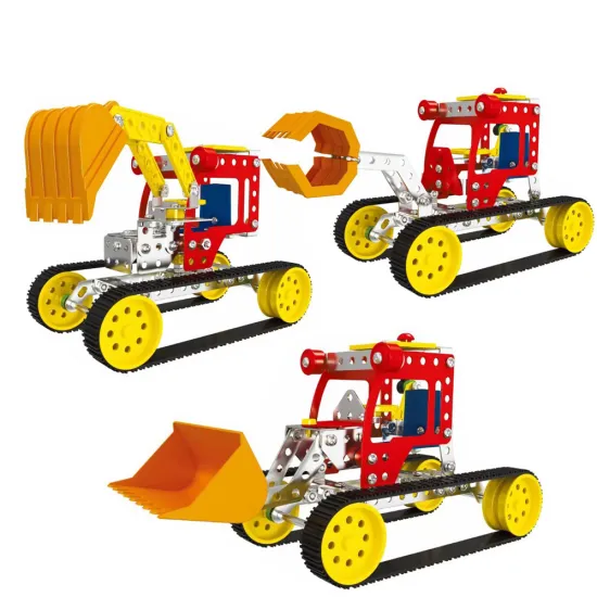 Hot Sale Metal Building Blocks Car Engine Assembly Toy for Kids, CPSIA Certified