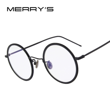 MERRYS Fashion Women Round Optical Frames Eyeglasses Men Classic Glasses S8109