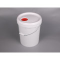 Balde de plástico para embalaje de aceite de 22,5 l