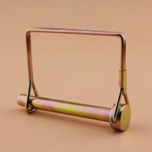 Horganyzás, négyzet alakú huzal rögzítőcsapok a csatlakozáshoz