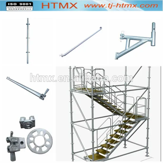 steel galvanized Q235 high quality construction Ringlock type Scaffolding