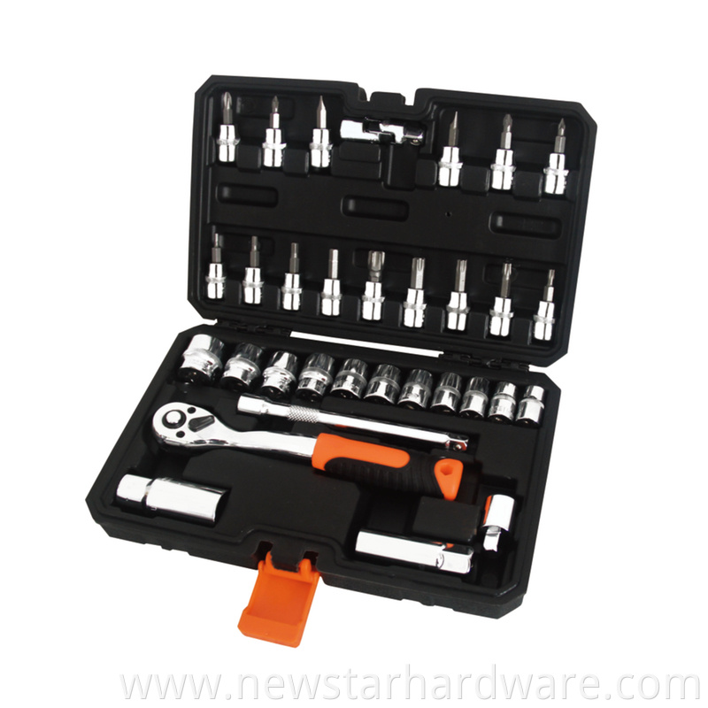 31pcs Socket Hand Tools Set Набор ручных инструментов с головками, 31 шт.