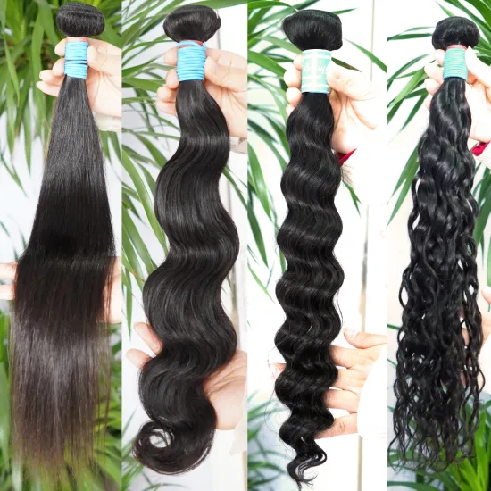 Wholesale 12A Grade Vendor Real Extensions 3 Bundles and Lace Closure 100% Human Cuticle Aligned Raw Virgin Hair Unprocessed
