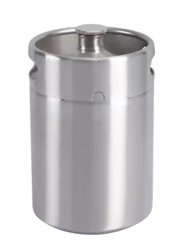 Durable Stainless Steel Beer Keg for Home Brewing