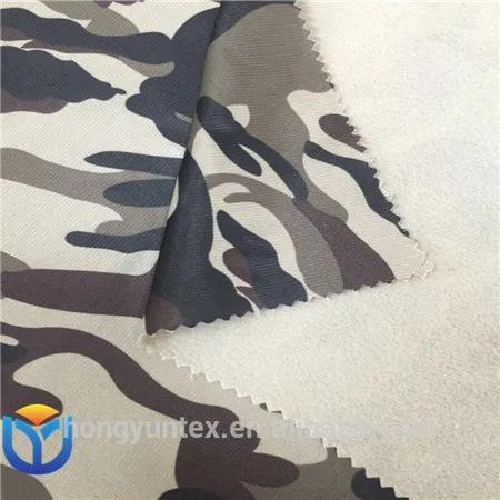 100% Polyester Printed Super Poly Fabric Golden Brushed Popular Print