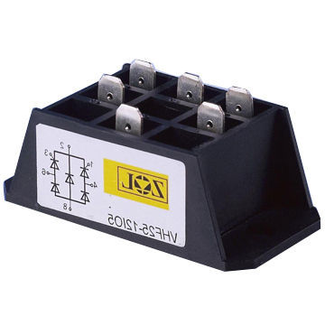 15 to 450A 400 to 1,800V Bridge Rectifier Module, Half Control