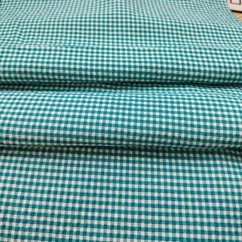 Plaid BubbleWrinkle Fabric Cationic T400 Fabric
