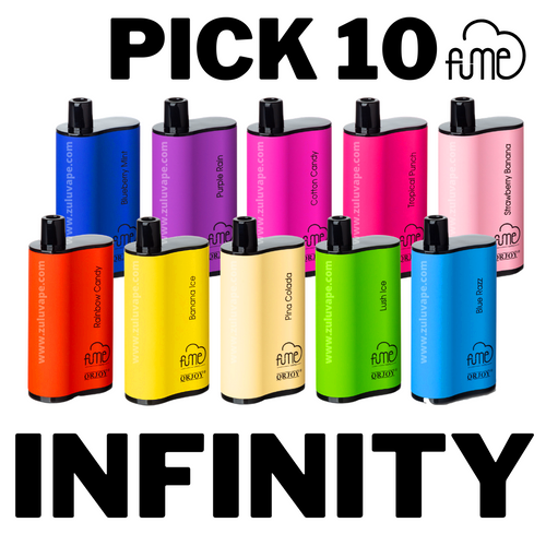 Fume Infinity 3500 퍼프 일회용 vape 상자