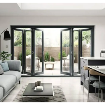 Double Glazed Aluminum Folding Doors