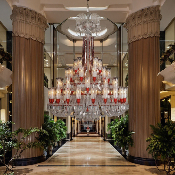 Zenith French Premier Luxury Crystal LED Cla lampadario