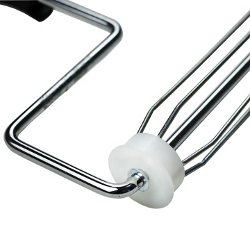 Free 8 Inch Heavy-duty Paint Roller Frame with 5 Wires Cage and PP Handle