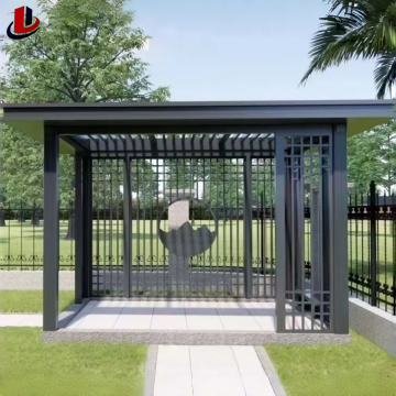 Sunroom de lux din aluminiu-sticlă pentru vile elegante