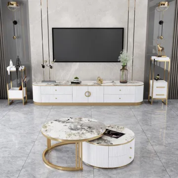 Latest Luxury TV Stand and Coffee Table Set - Modern Designs