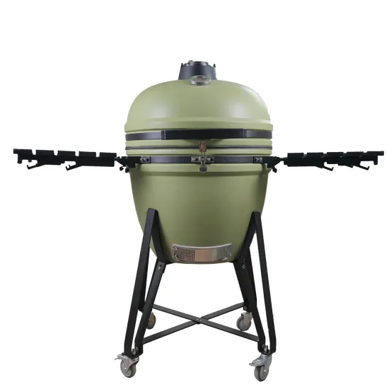 Auplex Big green 23 inch Frosting Glazing Ceramic Grill Kamado Charcoal Grill