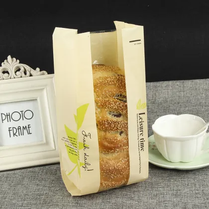 Toast bread bag with logo