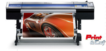 Eco solroland printing and cutting plotter with Maximum 1440dpi with eco solvent ink
