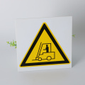 Customized triangle danger safety warning signs on demand