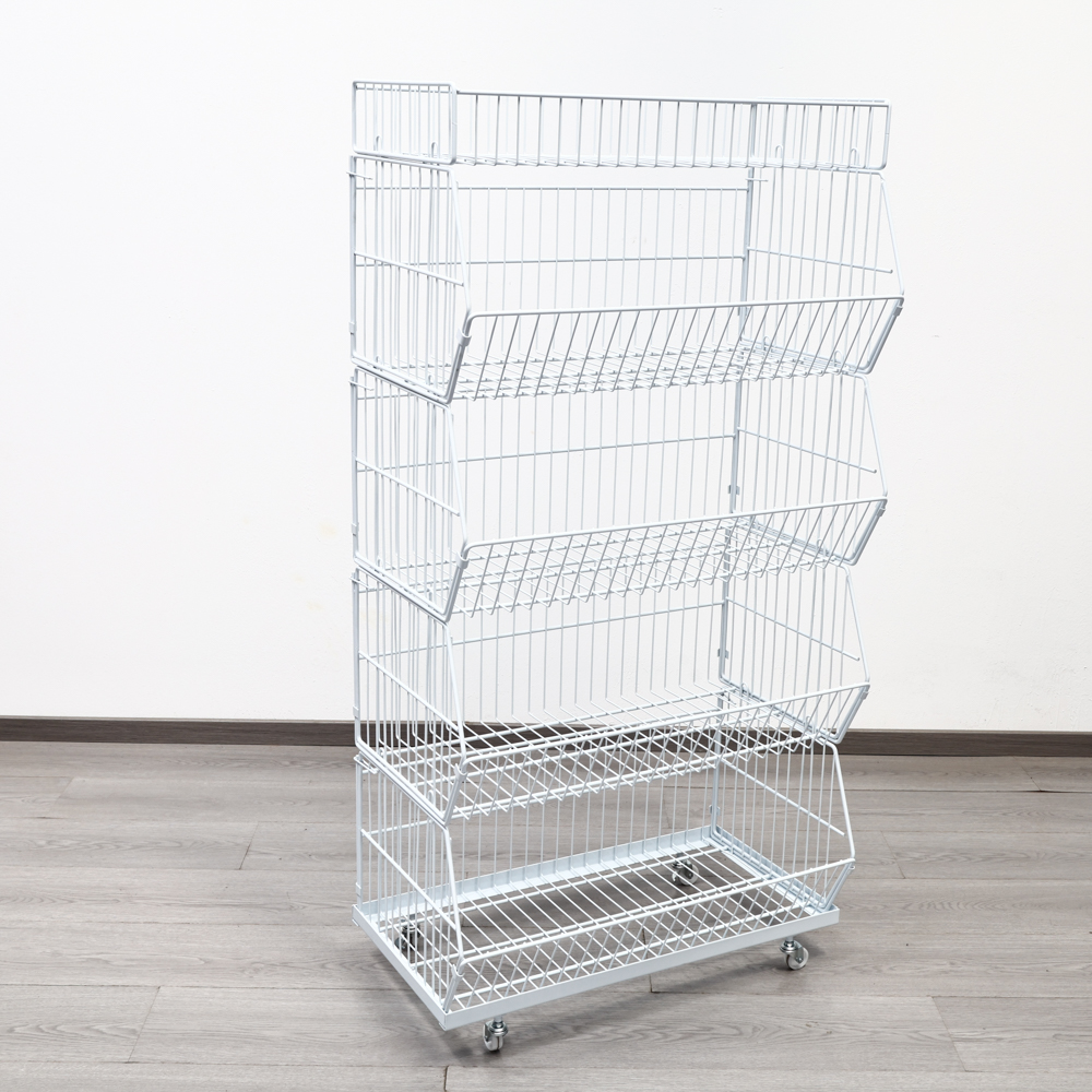 Heavy Duty Steel Folding Cage for Bread Storage