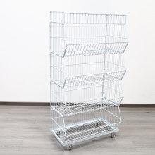 Heavy Duty Steel Folding Cage for Bread Storage